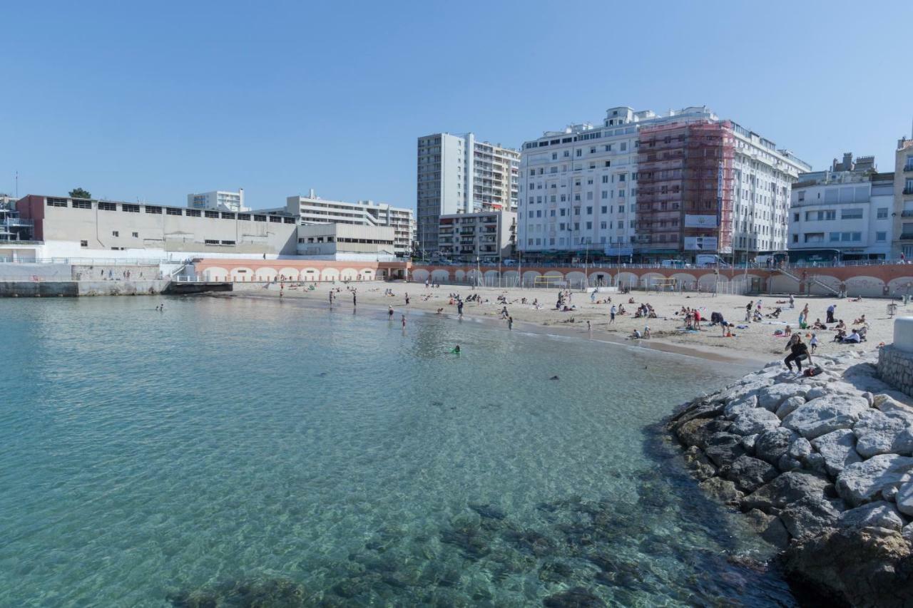 Stud Terras Ville Corniche 2 Pers Stat Gratuit Rue Modif Suivt Possib Et Accord Exclusif مارسيليا المظهر الخارجي الصورة